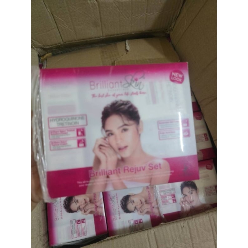 Brilliant Skin Rejuv Set, cream, toner