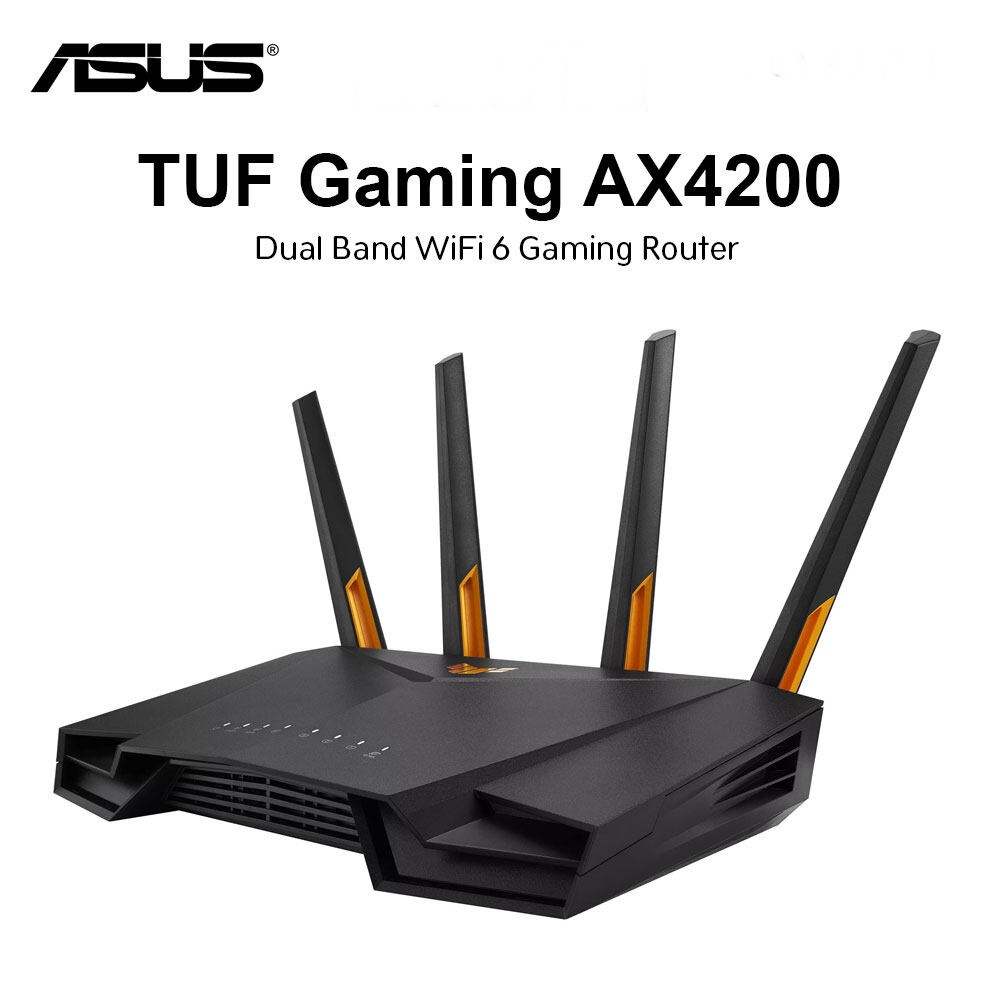 ASUS (TUF-AX4200) Dual Band WiFi 6 Gaming Router with Mobile Game