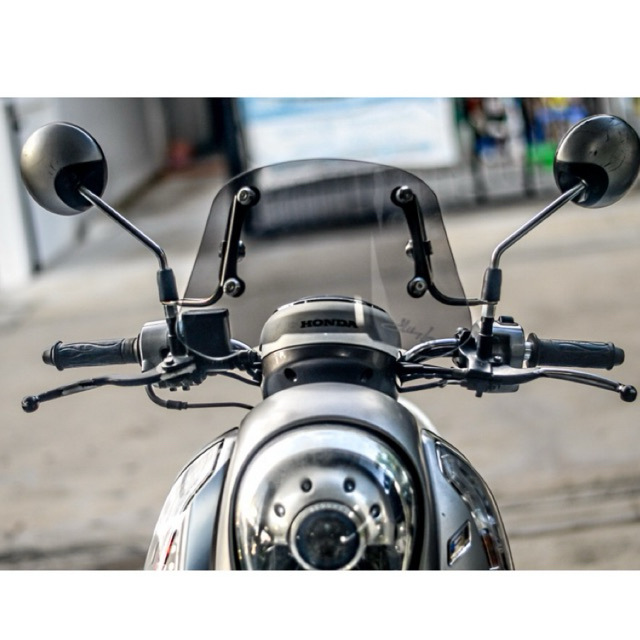 ชิวหน้า Scoopy i ทรงซิ่ง ปรับความสูงได้