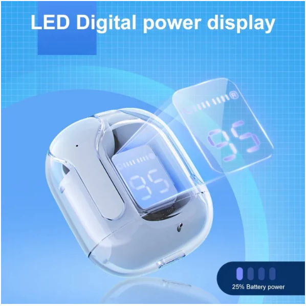 หูฟัง TWS Bluetooth IPX5 กันน้ำ HiFi มินิพกพาสะดวก thumbnail 3