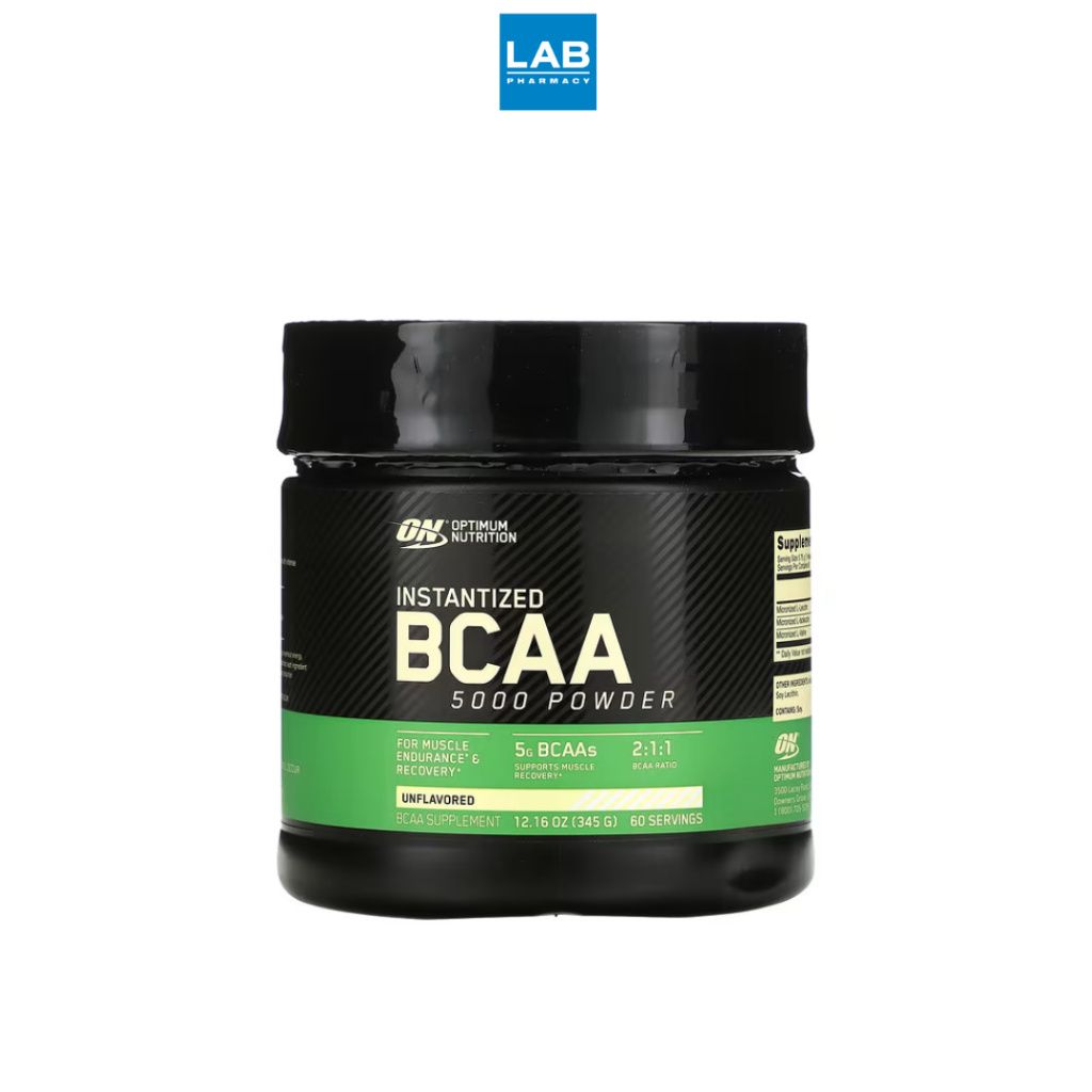 ON Instantized BCAA 5000 Powder 345 g. ออน อินสแตนท์ไทซ์ บีซีเอเอ 5000 พาวเดอร์ 345 กรัม