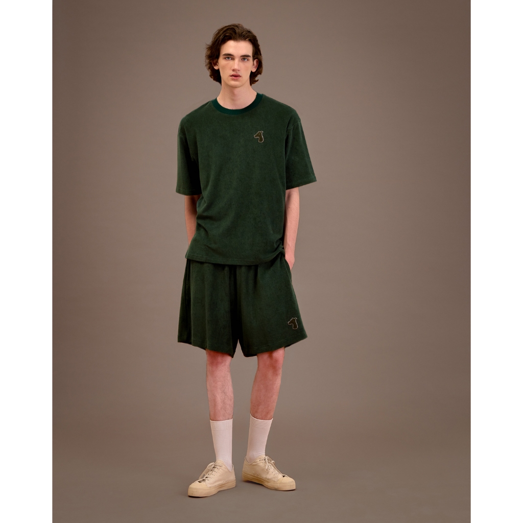 A24 SMILEYHOUND TERRYCLOTH  BOXY TEE