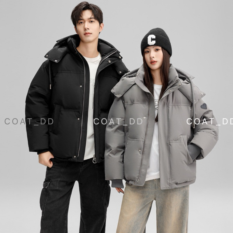 DD(no.09) ใจฟูวว์คอลเลคชั่น Oversized My heart fluffy Coat แนะนำม๊ากก ใส่ได้ UNISEX จัดมาเอาใจใครมีแพลนเล่นหิมะ