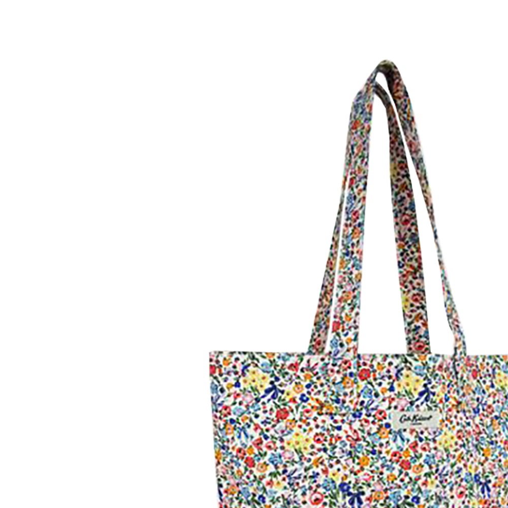 Cath Kidston Female Large Bookbag HARMONY DITSY Blue/Yellow