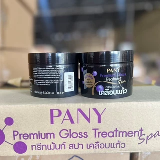 Pany Premium Gloss Treatment ทรีทเม้นท์ สปา เคลือบแก้ว [300 ml.] [1 กระปุก] ทรีทเม้นท์บำรุงผม เคราตินบำรุงผม