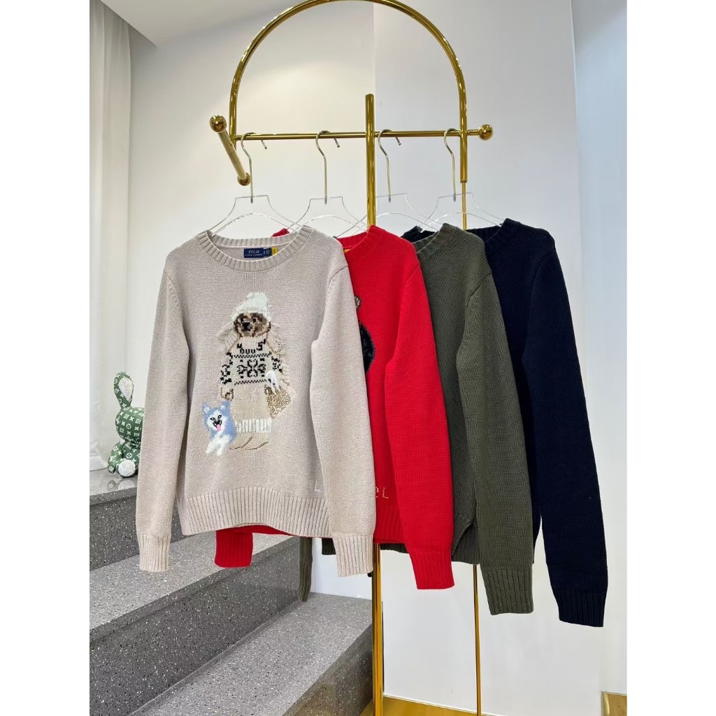 *** เสื้อ Sweater Ralph Lauren Bear Knit Jumper มี 4 สีให้เลือก สินค้าใหม่ ของแท้