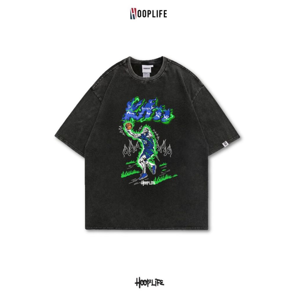 เสื้อยืดแฟชั่น เสื้อยืดแนวสตรีท Kyrie Irving Oversized Tee [Ghost Edition]