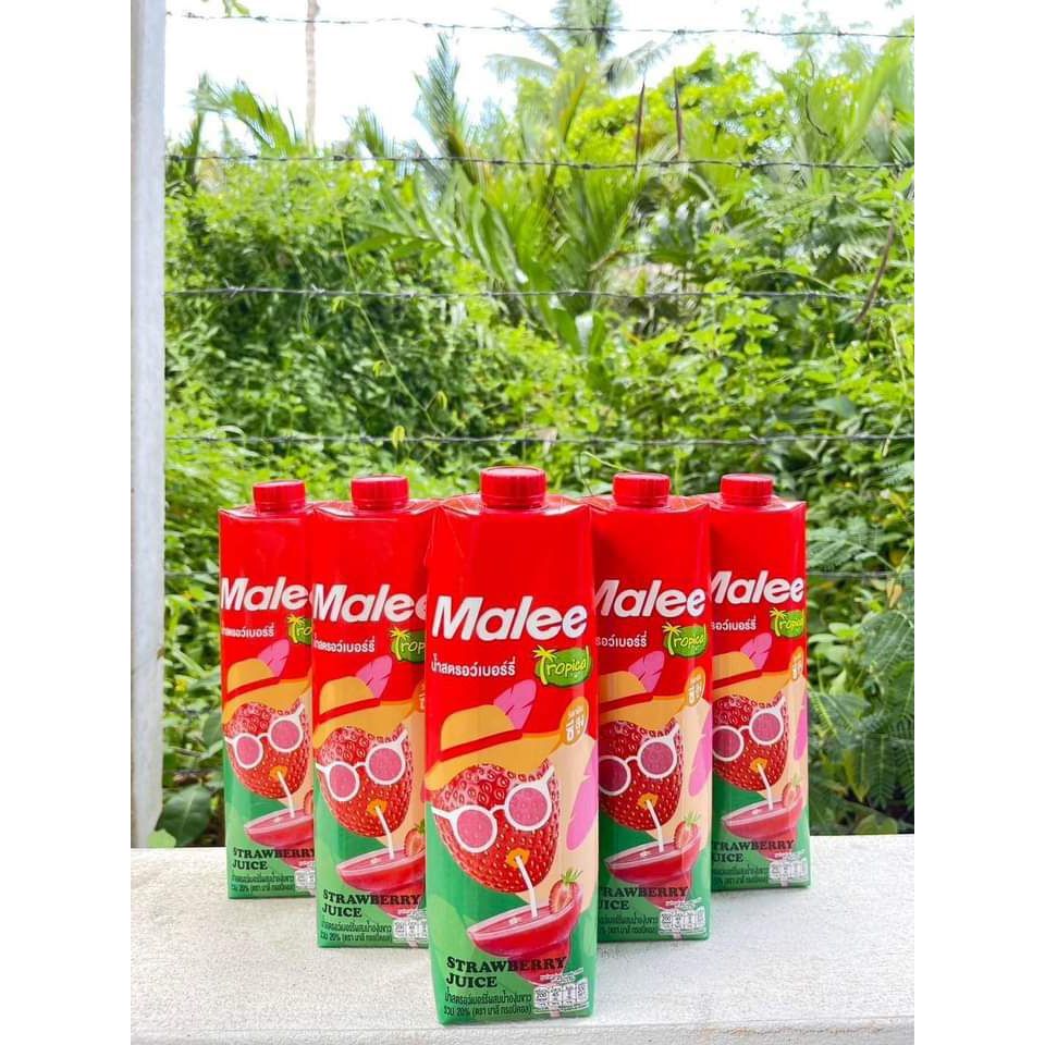 น้ำผลไม้ malee 1000 ml ยกลัง 12 กล่อง