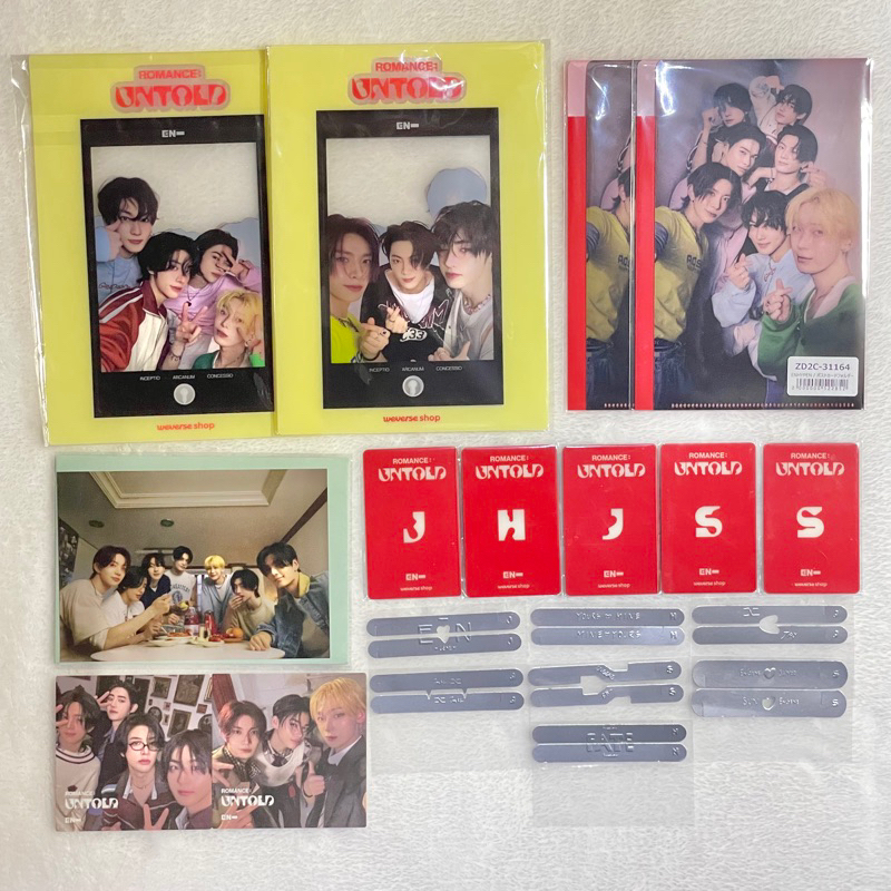 [ENHYPEN] พร้อมส่ง POB รอบ Pre-Order WVSG / Paper Rings ของอัลบั้ม ENHYPEN ‘ROMANCE : UNTOLD’