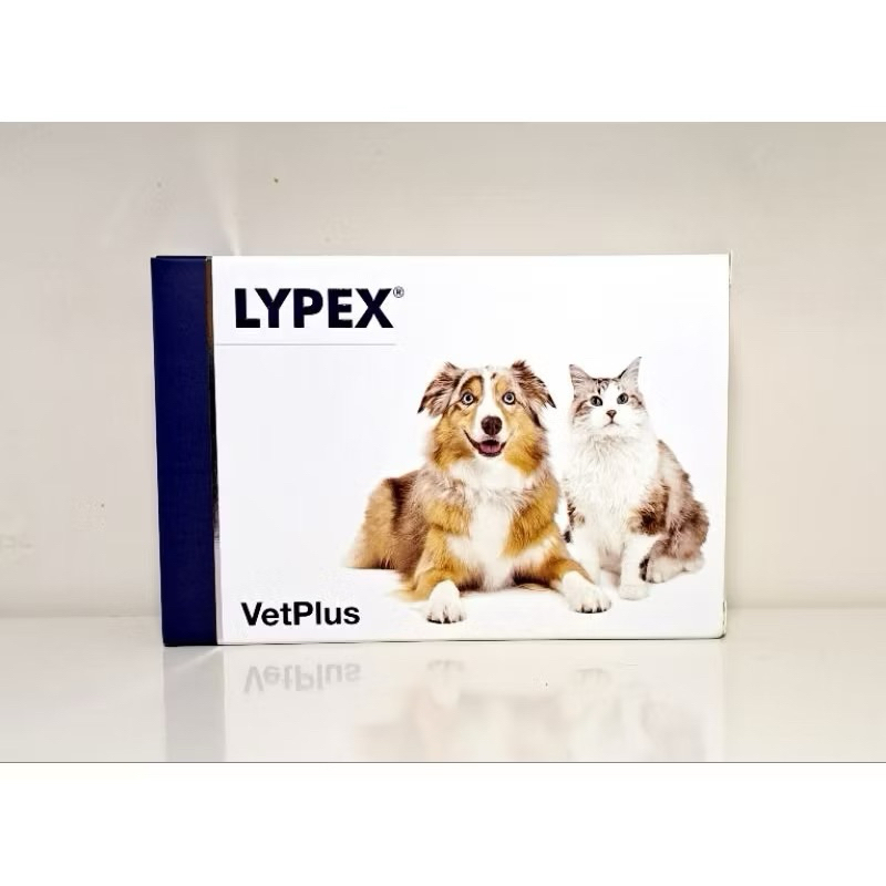 Lypex อาหารเสริมช่วยย่อยสำหรับสุนัขและแมวที่มีความผิดปกติของการย่อยอาหารและตับอ่อนอักเสบ