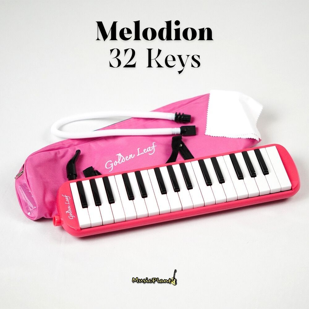 Golden Leaf เมโลเดียน เมโลเดี้ยน Melodion 32 คีย์ มี 2 สี ชมพู น้ำเงิน