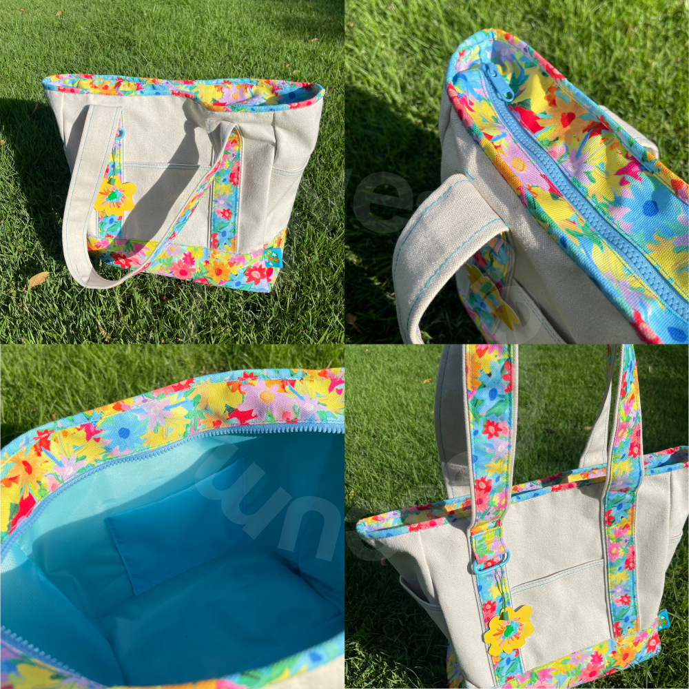 HOMEY BAG กระเป๋าถือสะพายข้าง tote bag มีช่องใส่ของ จุของได้เยอะ givememuseums