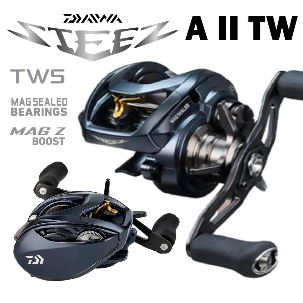 รอกหยดน้ำ DAIWA STEEZ A II TW