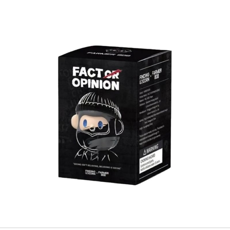 (Live/วีดิโอลด100฿) กล่องสุ่ม FARMER BOB Fact or Opinion Series Blind Box : Finding Unicorn