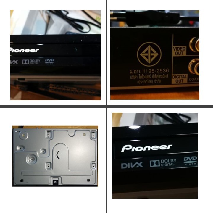 DVD Player DV-2242 Pioneer DIVX DOLBY DIGITAL มือสอง ตามสภาพ *** อ่านรายละเอียดก่อนสั่งซื้อนะครับ **