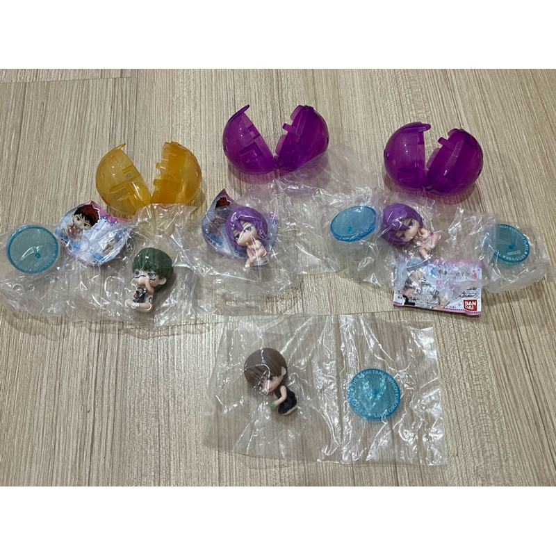 Gashapon Kuroko no Basket กาชาปอง คุโรโกะ บาสเกตบอล นั่งจ๋อง ของใหม่ มี 3 แบบ