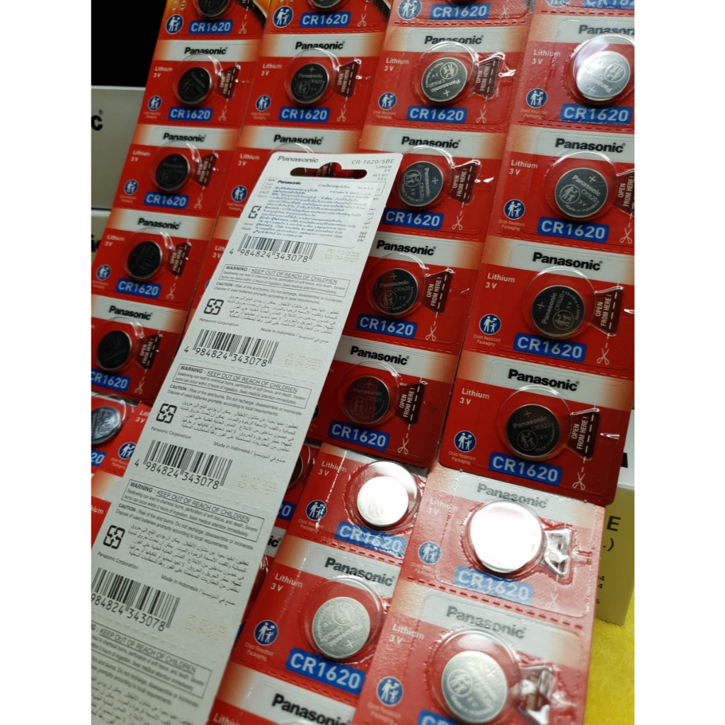 ถ่าน แบตสำหรับรีโมท Honda BRV  City 2014-2021 แท้ ตรงรุ่นล้าน% จากญี่ปุ่น (Panasonic CR1620)