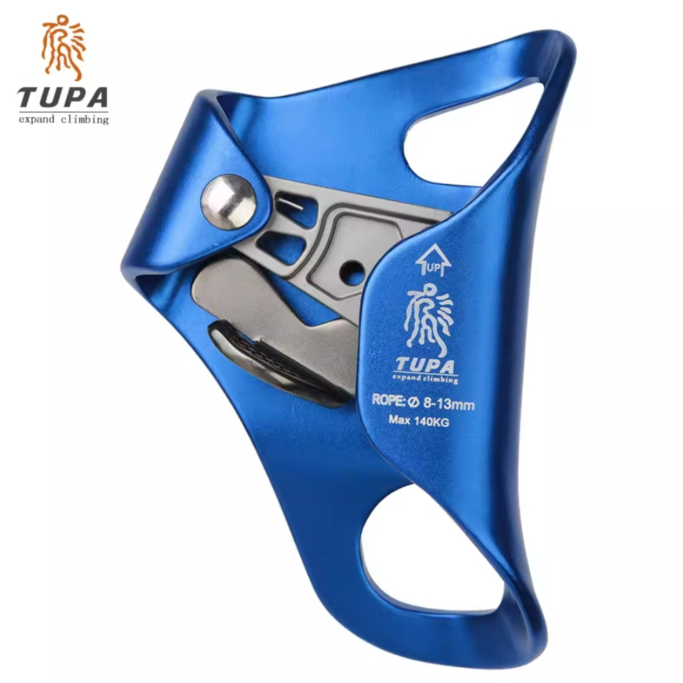 อุปกรณ์จับเชือก Climbing chest ascender สำหรับเชือก8 to13mm caving ROCK Climbing Ascending