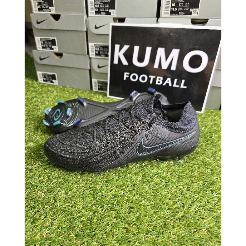 [สีดำใหม่ล่าสุด] Nike Phantom GX II Elite FG (FJ2559-002) รองเท้าฟุตบอลของแท้ 100%
