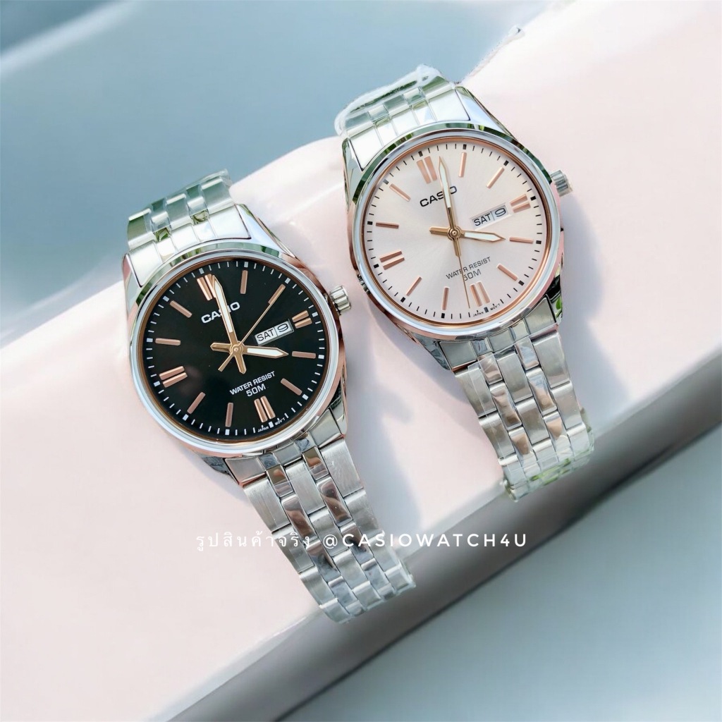 CASIO นาฬิกาข้อมือผู้หญิง ของแท้ CMG รุ่น LTP-1335D-1A2 / LTP-1335D-4A ประกันศูนย์เซ็นทรัล 1 ปีเต็ม