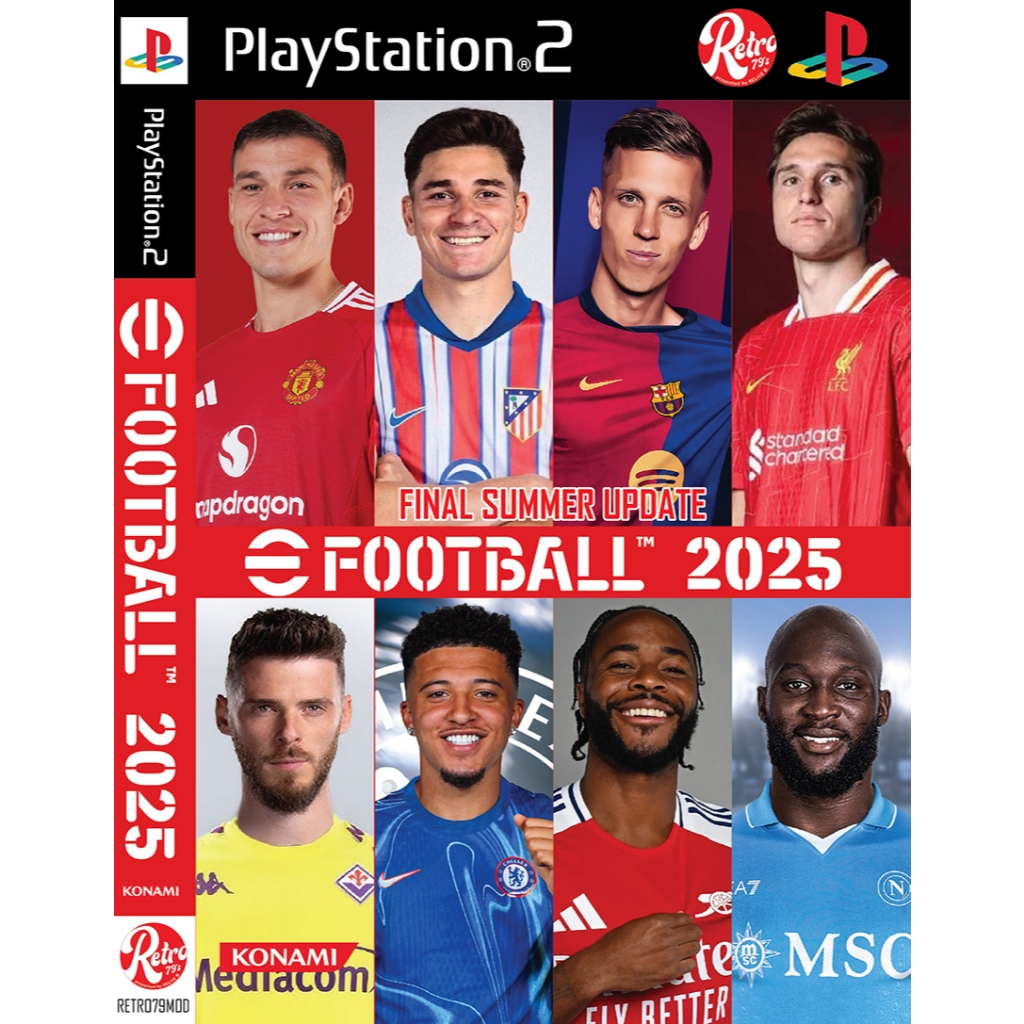 💿 แผ่นเกมส์ PS2 💿 E football 2025 - Final Summer Season UPDATE - PES 2025 EFOOTBALL ⚔️ PlayStation 2