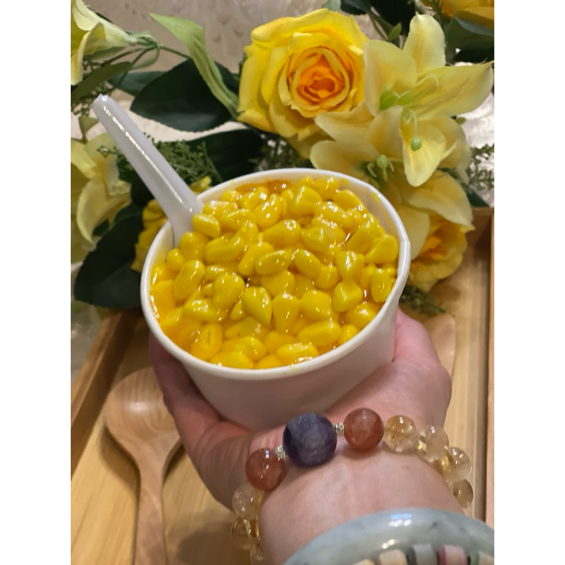 โมเดลข้าวโพดคลุกเนย ถ้วย260ซีซีโมเดลอาหาร อาหารปลอม - รูปที่ 3