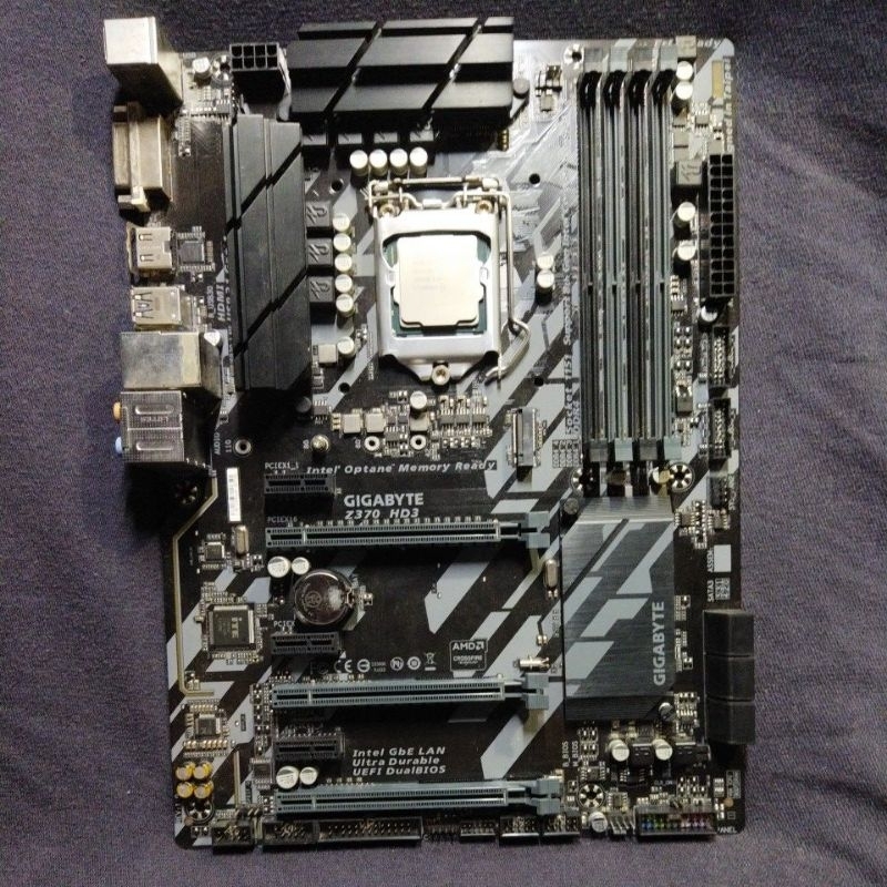 I7-8700+Gigabyte Z370 HD3 มือสองมัดรวม