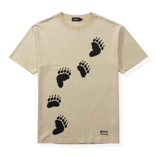 [ New Arrival ] Kodiak Canvas x CARNIVAL Kodiak Footprint T-shirt