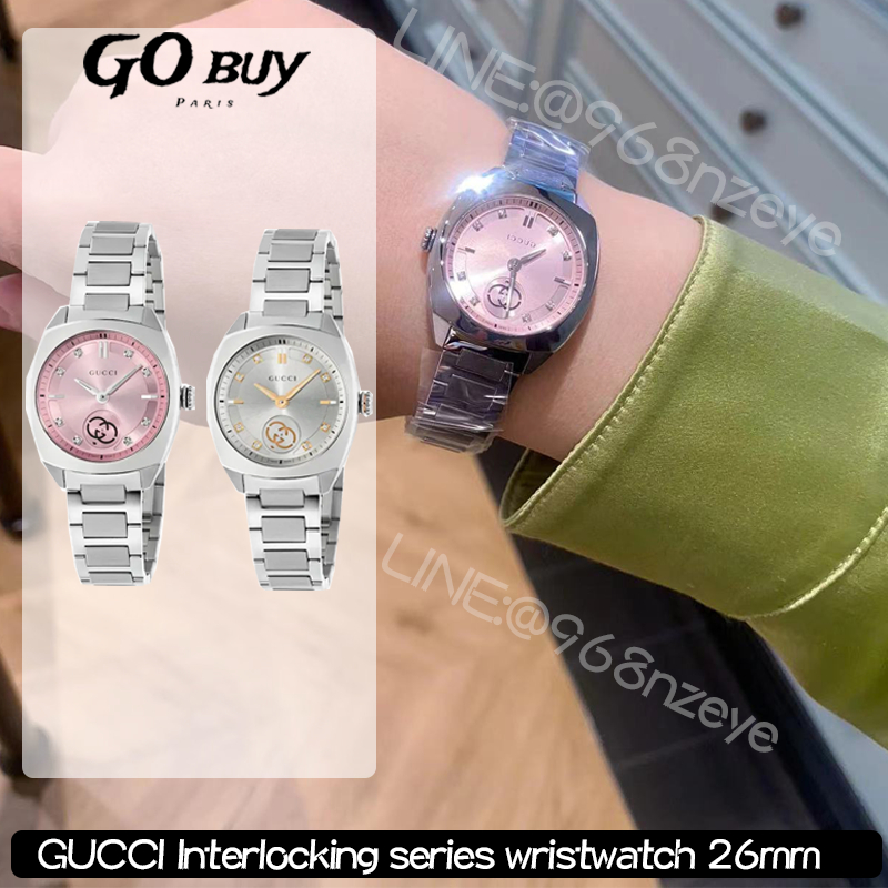 shopee ใหม่ถูกที่สุด💯💕ของแท้ นาฬิกา Gucci Interlocking watch, 29 มม.