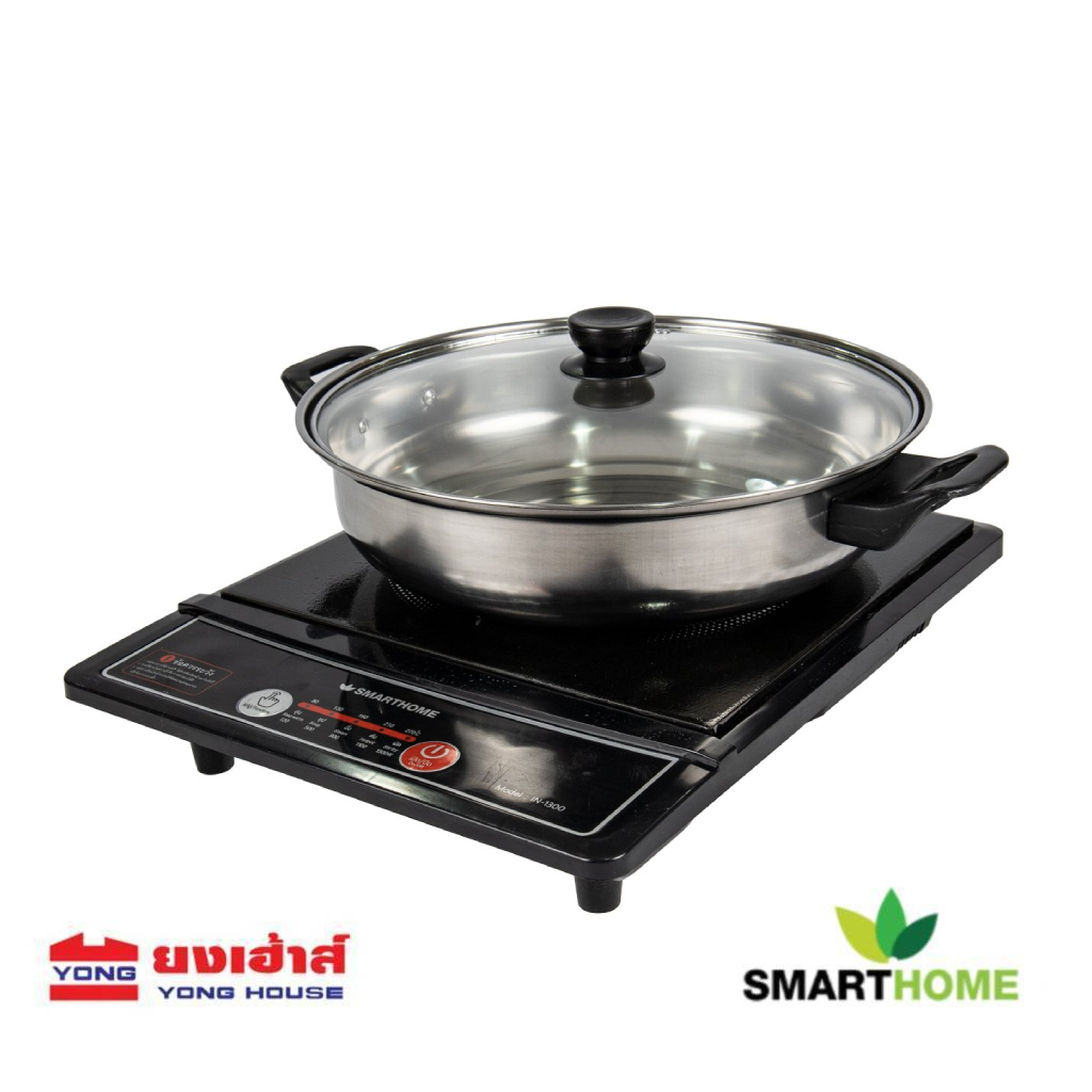 SMARTHOME เตาแม่เหล็กไฟฟ้า รุ่น IN-1300 1300วัตต์ เตา เตาไฟฟ้า
