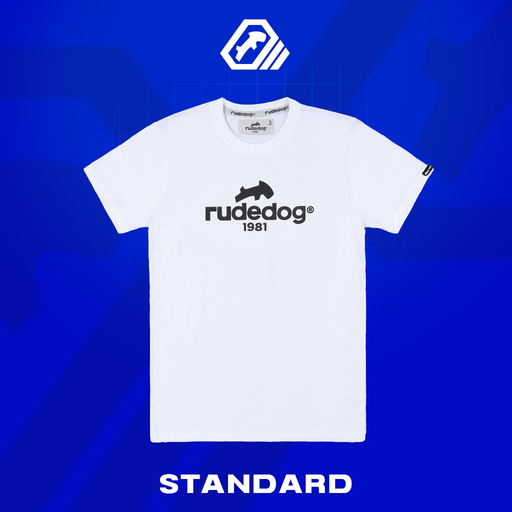 เสื้อยืด แบรนด์ RUDEDOG นุ่มตัวท็อป รุ่น STANDARD