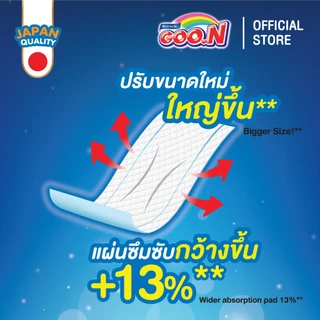 [สินค้าใหม่] GOON Friend Happy Leg Guard กูน เฟรนด์ ซึมซับ 4 ผ้าอ้อมเด็กแบบกางเกง ไซส์ M-XXXL จำนวน 3 แพ็ค (ขายยกลัง)