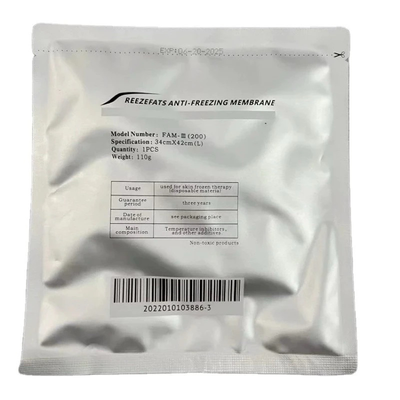 แผ่นป้องกันการเบิร์น ❄️AntiFreezeMembraneใช้กับเครื่องCryolipolysis❄️เครื่องลดไขมันด้วยความเย็นทุกชนิด