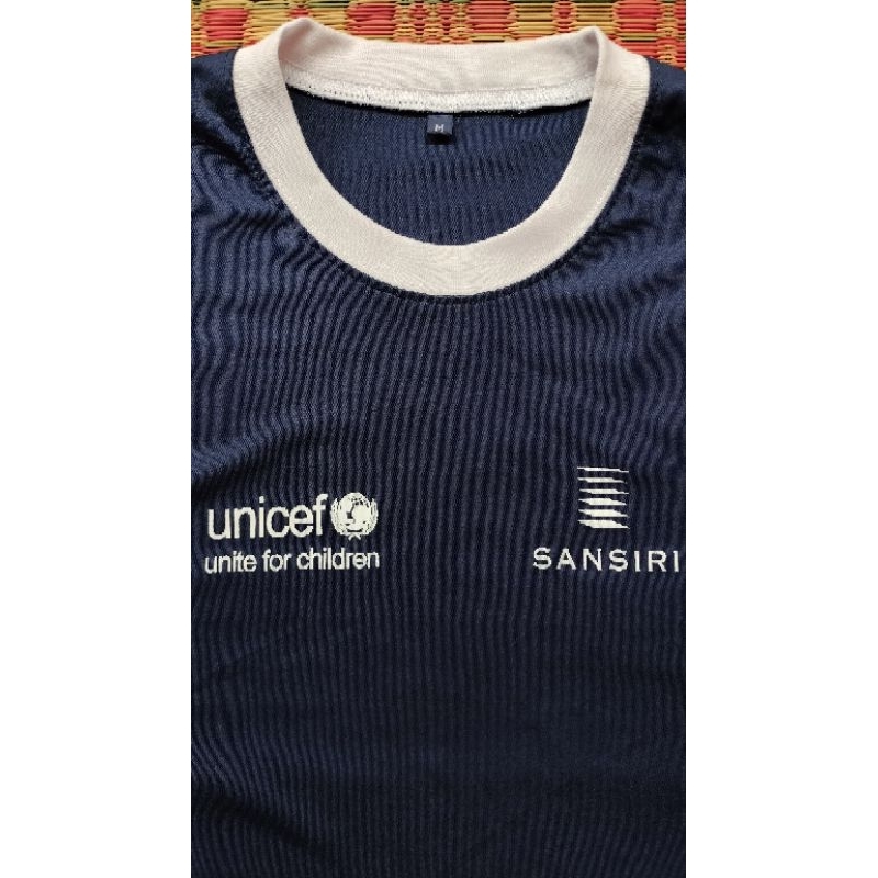 เสื้อ กิจกรรม Sansiri Unicef