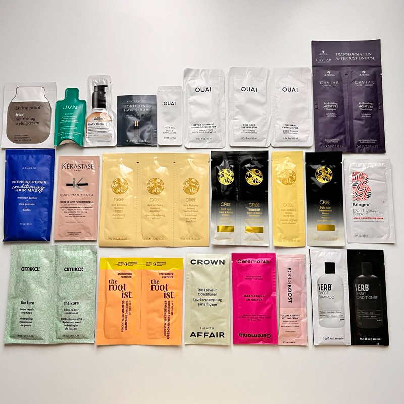 TESTERงานผมหลากหลายแบรนด์ Oribe Gold Lust Shampoo & Condiotioner, Kerastase