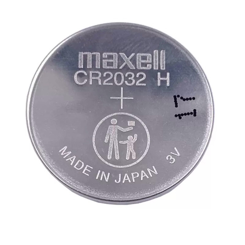 ถ่านMaxell CR2032H Lithium 3V made in Japan(ของแท้) 1ก้อน