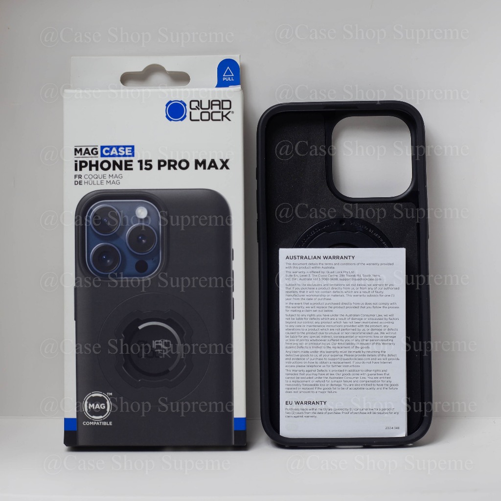 Quad Lock Case ของแท้ 🔥 เคสกันกระแทก iPhone MAG CASE 15 Pro Max | Case Lock