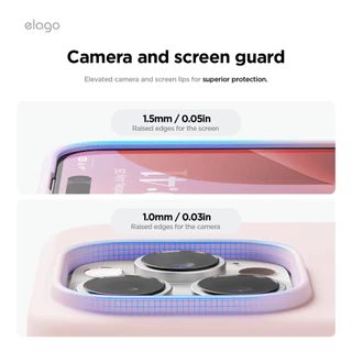 elago iPhone 16, 16 Plus, 16 Pro, 16 Pro Max MagSafe Silicone Case เคสที่มาพร้อม MagSafe built in