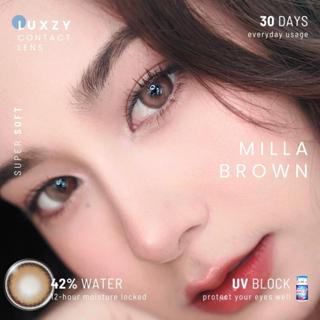 คอนแทคเลนส์🌈Milla🌈 Brown (Luxzylens) ขนาดกลาง💖 รุ่นฮิตล่าสุด…