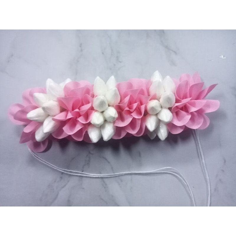 มาลัยรัดเกล้า มาลัยคล้องผม มาลัยติดผมเจ้าสาว ประดับผมงดงาม ยาว4.5นิ้วชิ้นละ89บาท 7นิ้ว120บาท*งานรีบใช้ทักแจ้งมานะคะ - รูปที่ 5