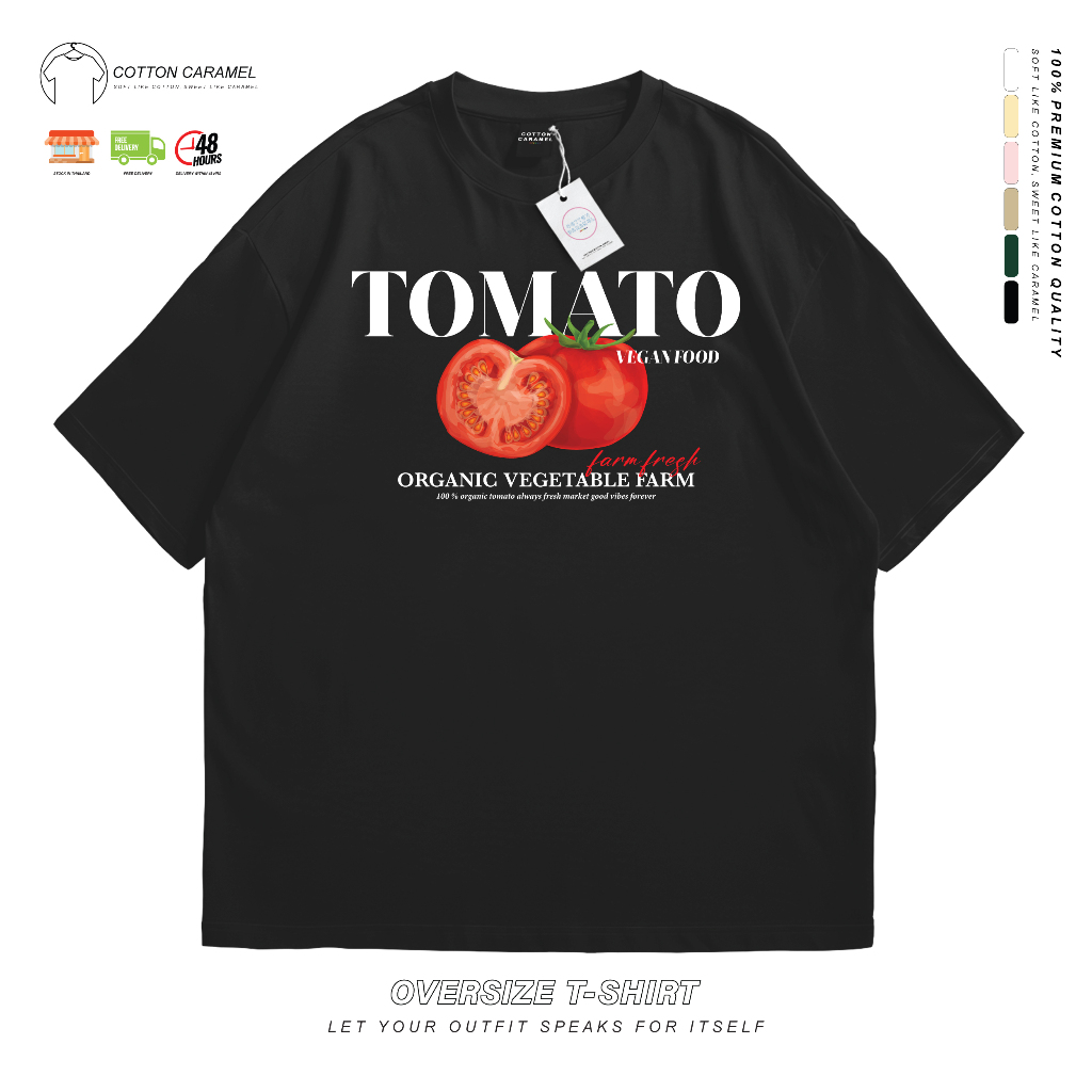 เสื้อยืดโอเวอร์ไซต์ Oversize แนวเกาหลี ลายสวย มีบริการเก็บเงินปลายทาง (C-020)