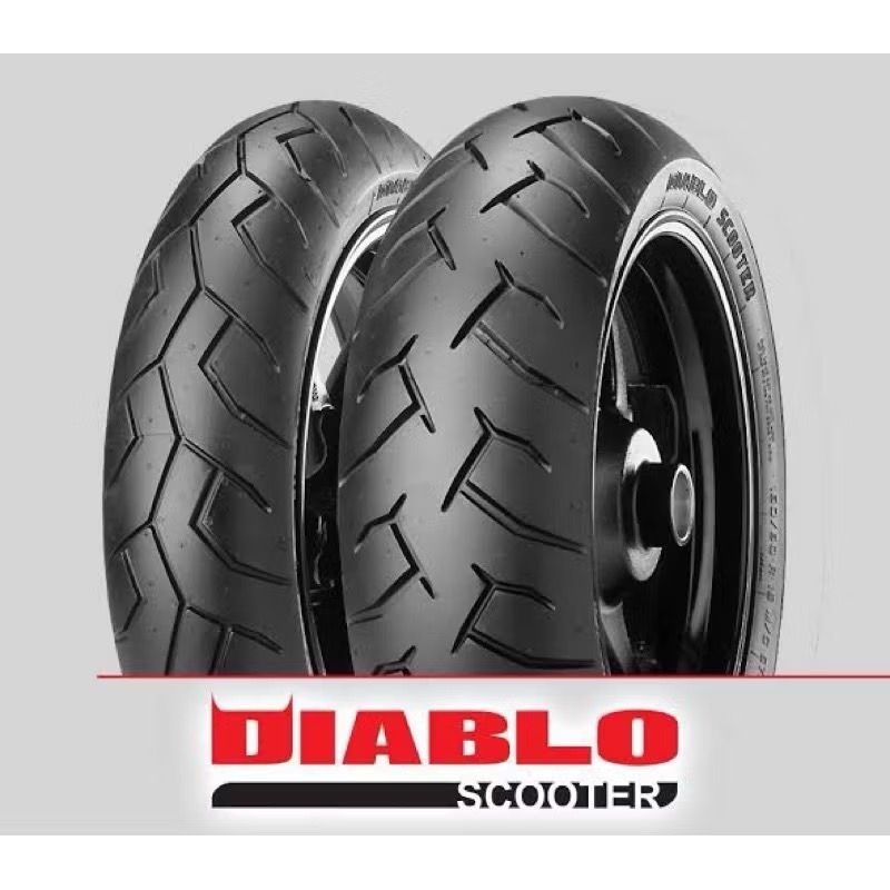 ยาง PIRELLI  DIABLO SCOOTER XMAX / FORZA350 / FORZA300 Zontes  ยางxmax ยางforza ยางzontes ยางฟอซ่า ป
