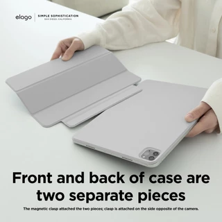 elago iPad Magnetic Folio Case เคสแม่เหล็ก Mini7 / Gen10 / Air M2 M3 M4 / Pro1,2,3,4,5,6 / Pro M4 M5