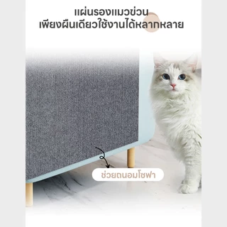 yoyopet : แผ่นกันแมวข่วน Spider Cat ลับเล็บแมว ติดผนัง มีกาวในตัว ถนอมโซฟา ใช้งานง่าย ไม่ต้องเจาะ