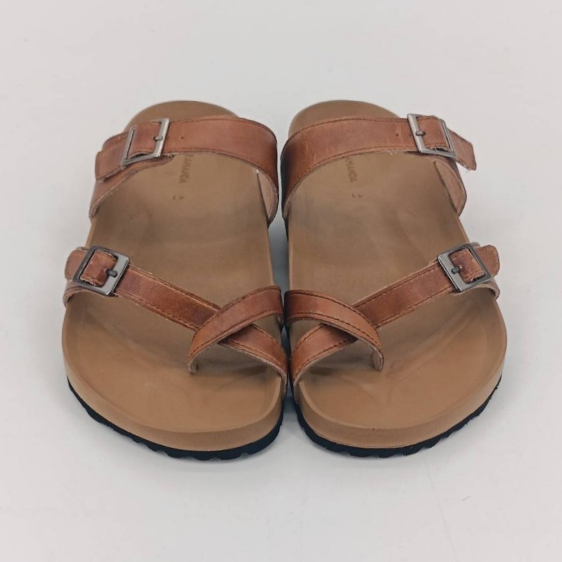 Saramanda รุ่น 165005 รองเท้าแตะผู้ชาย แบบหนีบ หนังแท้  มี 3 สี