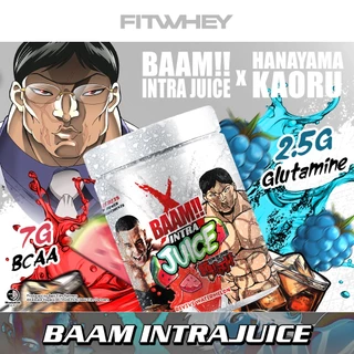 BAAM INTRA JUICE (30 SERVINGS) | BCAA 7G + GLUTAMINE 2.5G + ELECTROLYTES 1100MG