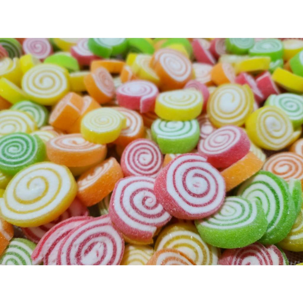 OhmmyJelly 500g l โรล โอมมี่เยลลี่ กัมมี่เยลลี่ [คละรสผลไม้] นุ่มอร่อย - รูปที่ 2