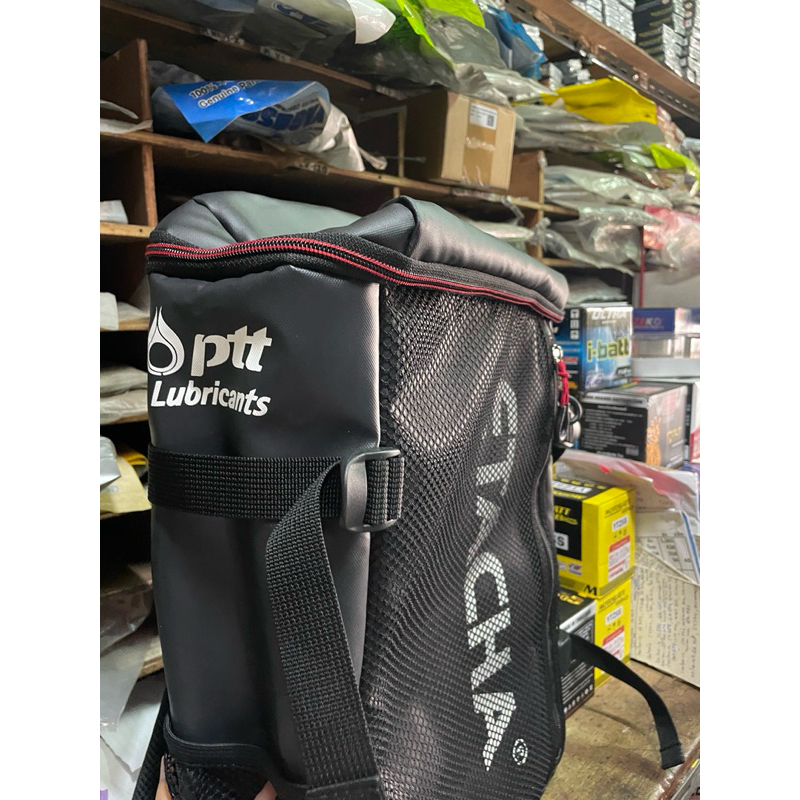 กระเป๋าเป้แบรนด์ ETACHA ทรงถัง จากบริษัท PTT