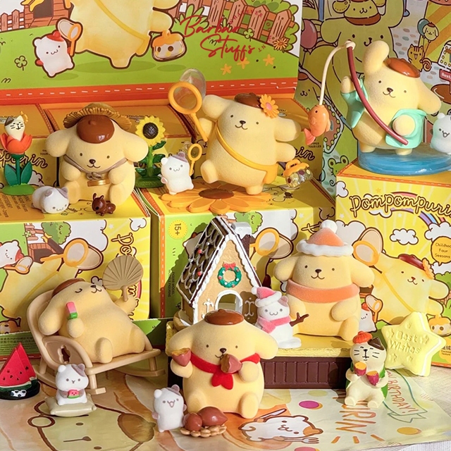 ✨Pre-Order⚡กล่องสุ่ม Pompompurin : Childhood Four Season ลิขสิทธิ์แท้ (เลือกตัวได้) - รูปที่ 2