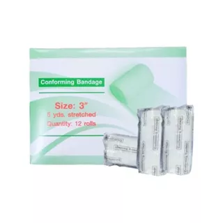Thai gauze Sterile cotton balls สำลีก้อน สำลีปลอดเชื้อ 5 ก้อน/ซอง สำลีก้อน 0.35G /GAUZE CONFORMING BANDAGE